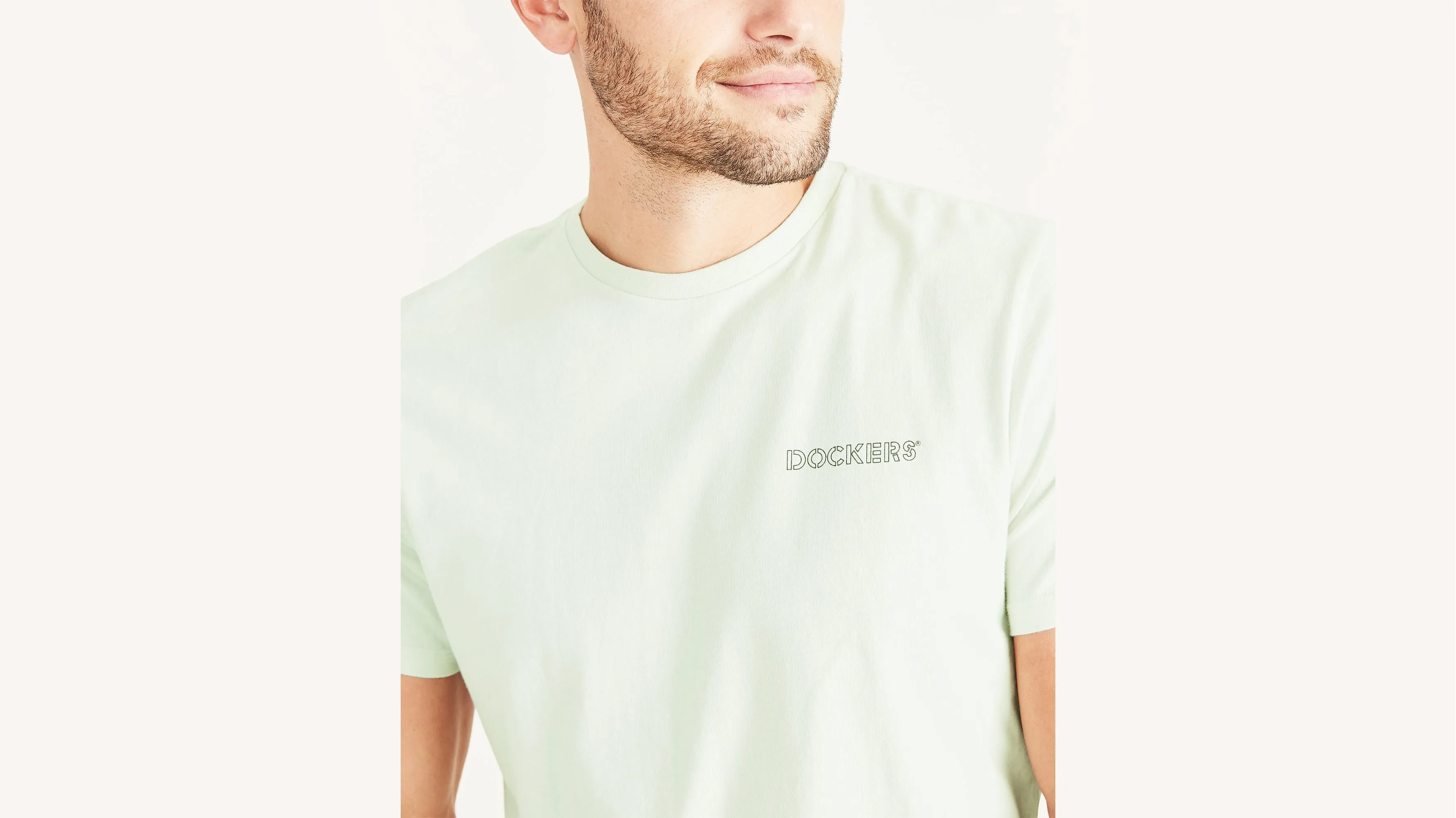 Stencil Graphic Tee, Slim Fit