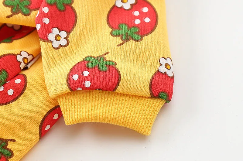 Strawberry Fields Frenchie Loungewear Jumpsuit