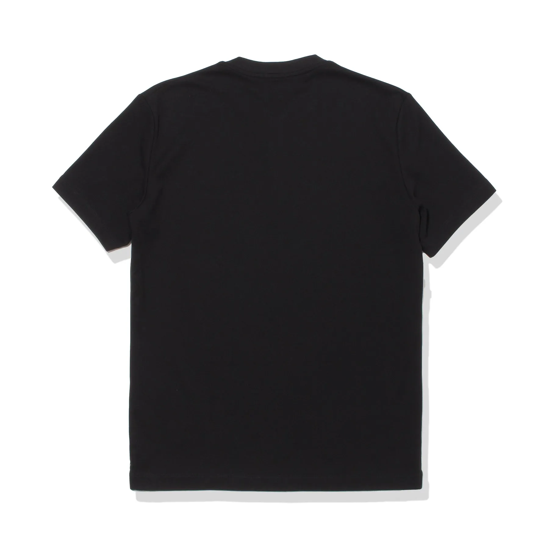 Tailored Henley Neck T-shirt Color: Black