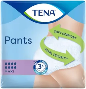Tena Pants Maxi Medium x 10 Pull-Up Protective Underwear/Incontinence Pants