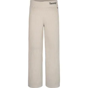 Tommy Hilfiger Comfy Rib Essential Pants Heathered Oatmilk