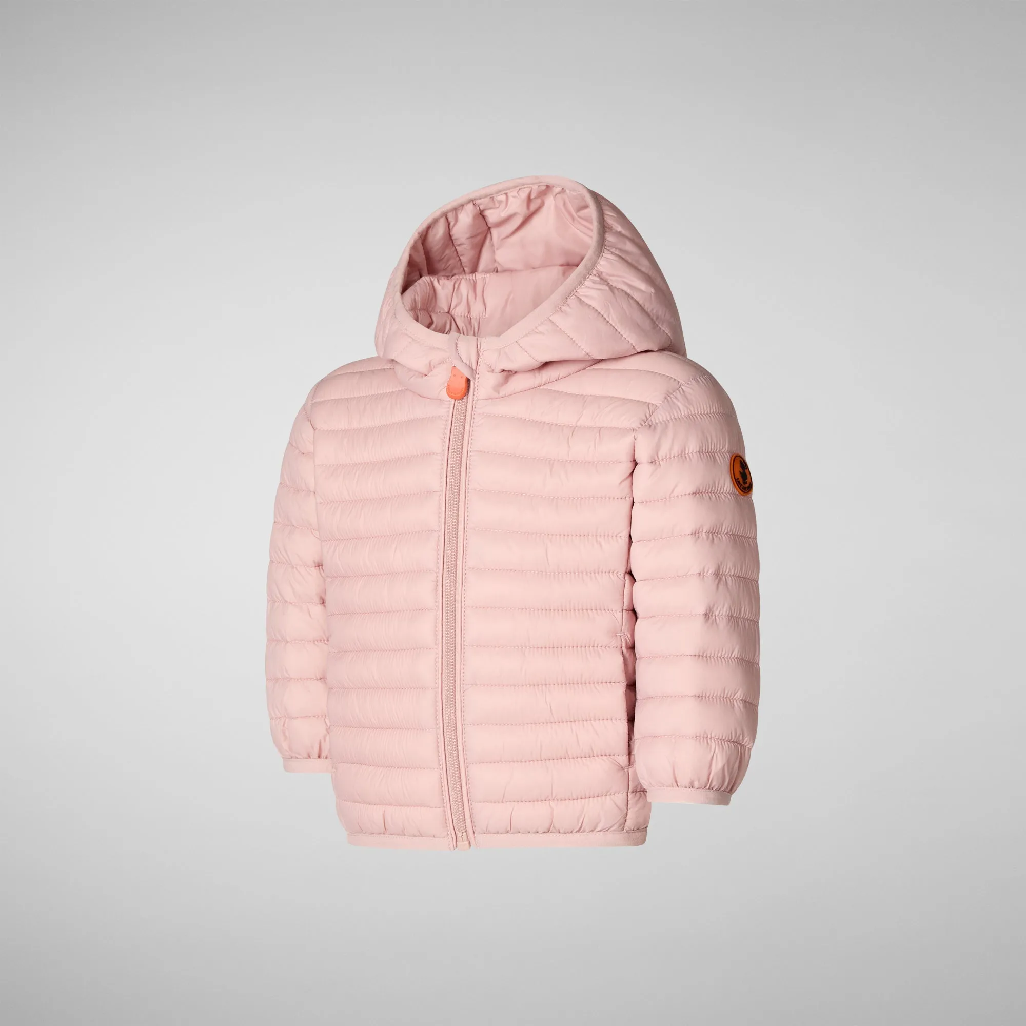 Unisex Nene kids' animal free puffer in blush pink