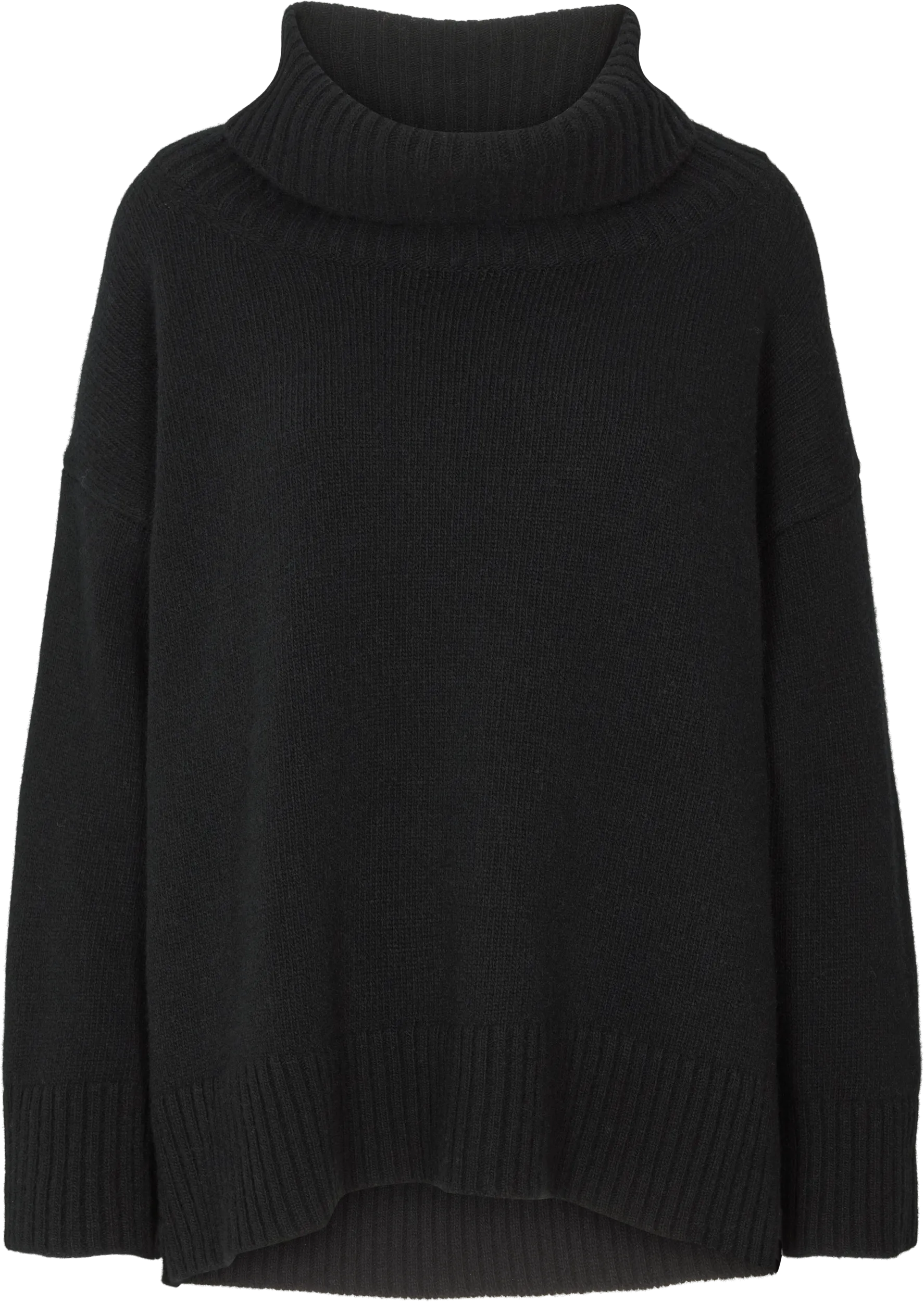 Vita Lambswool Jumper - Black